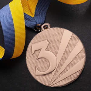 Medalhas personalizadas preço-bronze