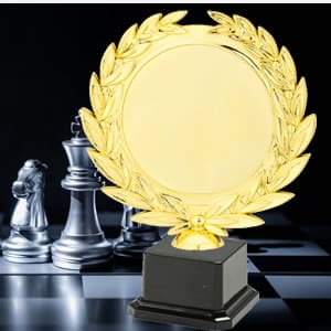 Taças desportivas personalizadas xadrez